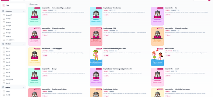 Voorbeeld uit de online bibliotheek